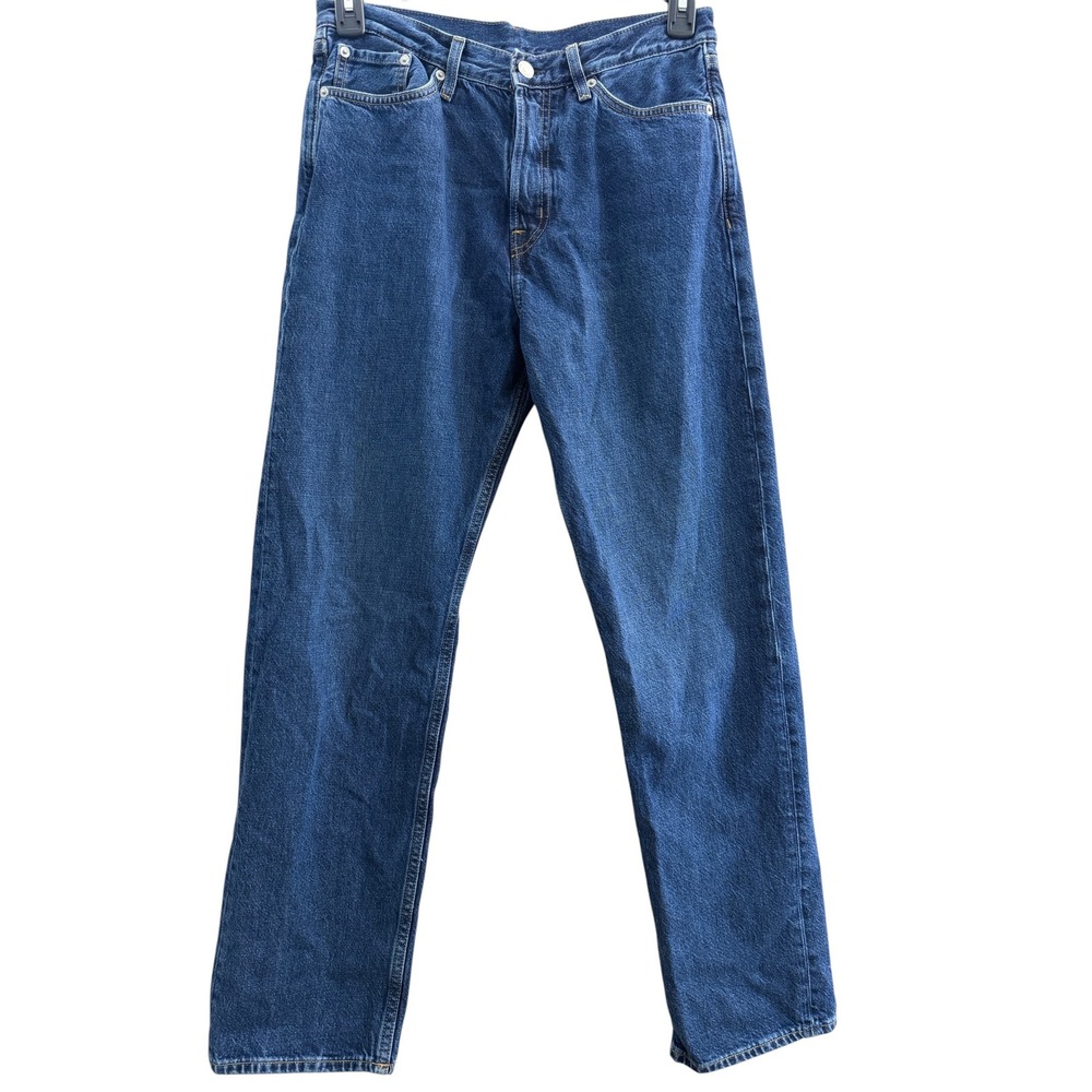 COS Signature Straight Leg Jeans Men's 29x32 Mid Rise Blue Regular Fit Cotton